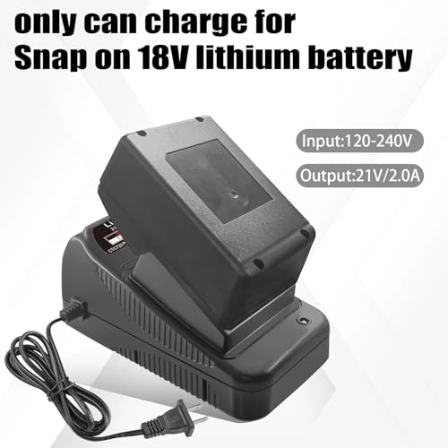 JJXNDO Charger For 18V Tool Battery CTC720 - Image 3