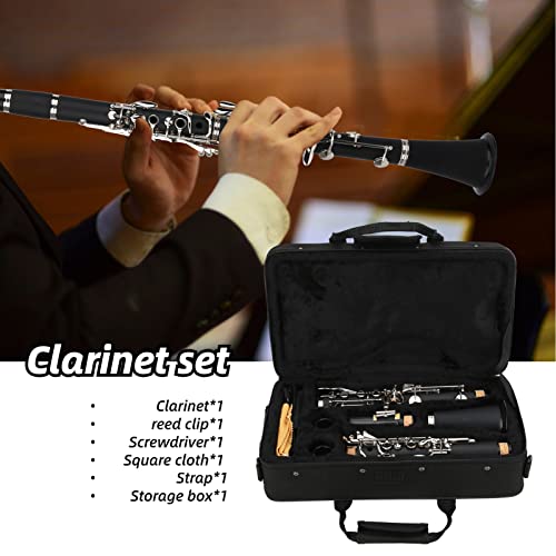 Jopwkuin Bb Tone Clarinet For Beginners, 17 Keys - Image 3