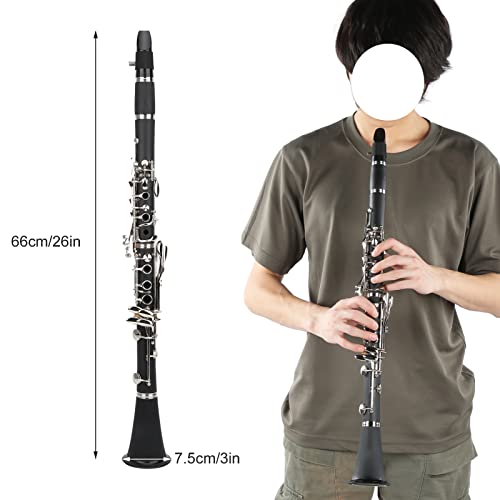 Jopwkuin Bb Tone Clarinet For Beginners, 17 Keys - Image 2