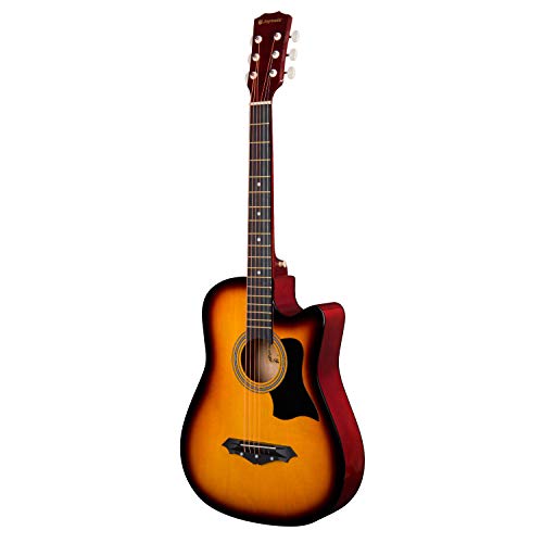 JOYMUSIC Beginner Acoustic Guitar Kit JG-38C, 3TS - Image 2