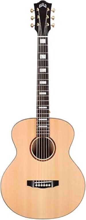Guild Jumbo Jr Maple Acoustic Guitar, Antique Blonde