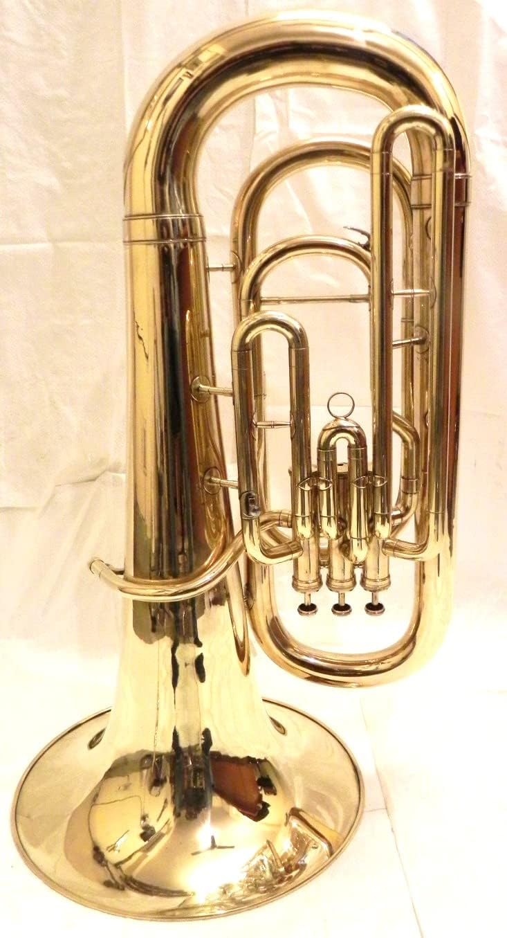 BRASS-INDIA Jumbo Size Brass Marching Tuba BB
