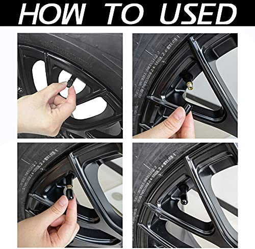 JUSTTOP Car Tire Valve Stem Caps, Universal - Image 3