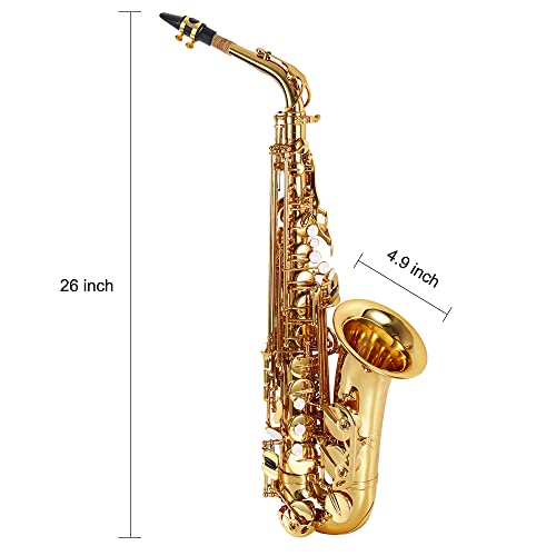 JUUXAAN Beginner Alto Saxophone With Accessories - Image 5