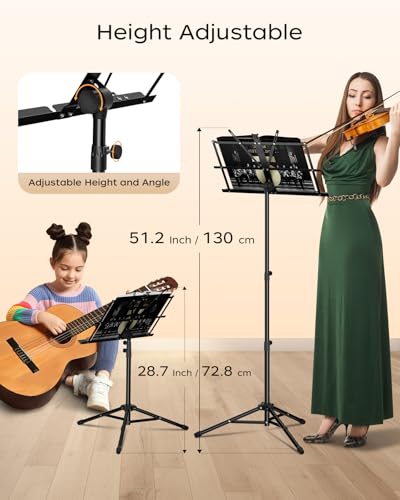 K KASONIC Music Stand & Desktop Book Stand - Image 4