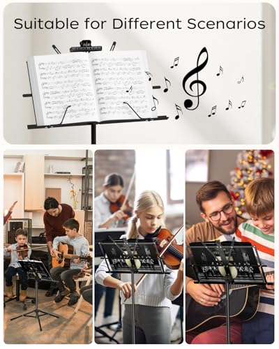 K KASONIC Music Stand & Desktop Book Stand - Image 5
