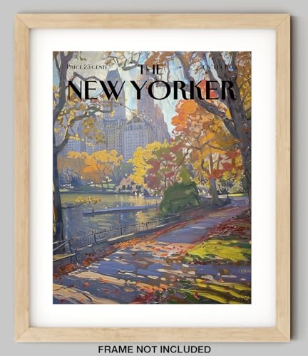 Retro Vintage New Yorker Magazine Cover Wall Art - Image 3