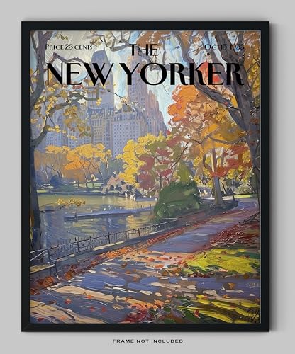 Retro Vintage New Yorker Magazine Cover Wall Art - Image 2