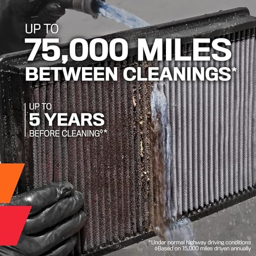 K&N Engine Air Filter: Reusable, 33-2498 - Image 2