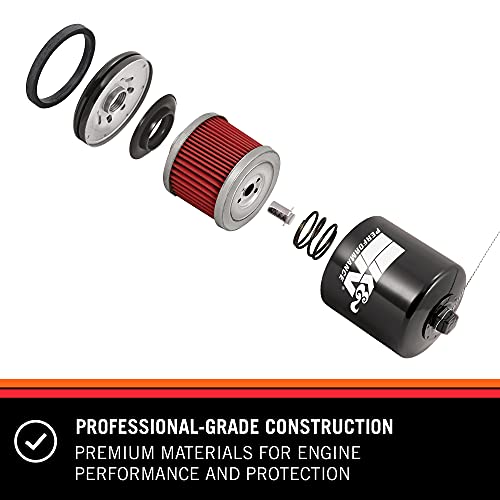 K&N High Performance Motorcycle Oil Filter KN-303 - Image 2