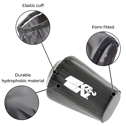 K&N RC-4780DK Black Drycharger Filter Wrap - Image 2