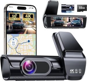 OVAMAN K600 4K Dash Cam With GPS