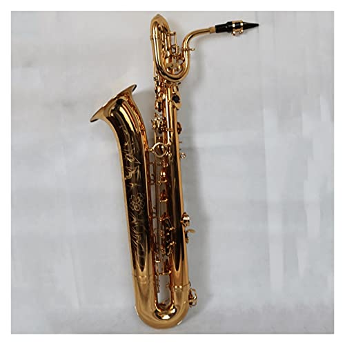 KAILINGBAIHUO Professional Gold Plated Baritone Saxophone - Image 2