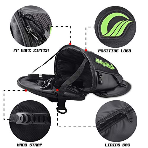 KATUR Motorcycle Waterproof PU Leather Saddle Bag - Image 3