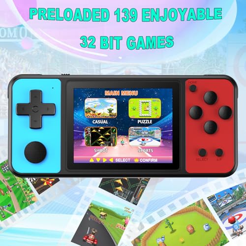 KAVOYI 32 Bit Handheld Games For Kids - Image 2