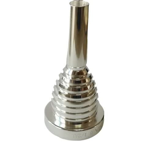 KAYATA 6 1/2AL Silver Plated Trombone Mouthpiece - Image 3