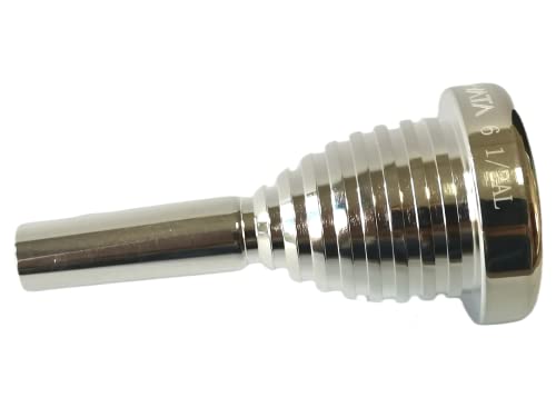 KAYATA 6 1/2AL Silver Plated Trombone Mouthpiece - Image 2