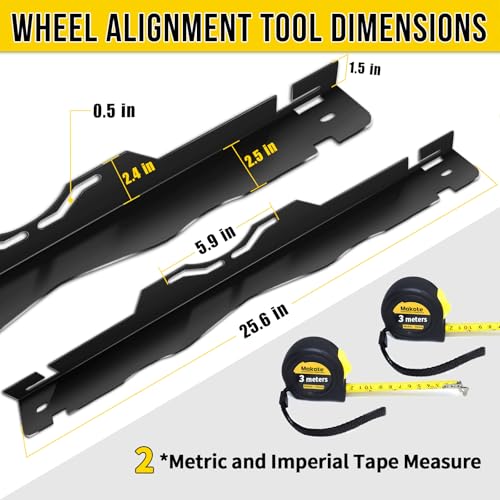 Kbiykuy Heavyweight Toe Alignment Tool, Black - Image 3