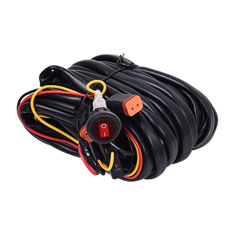 KC 110W Wiring Harness With 2-Pin Connector - Image 4