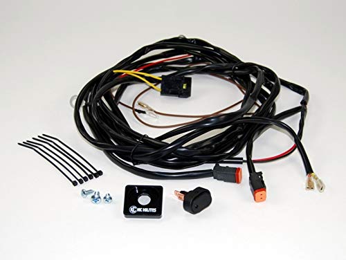 KC 110W Wiring Harness With 2-Pin Connector - Image 2
