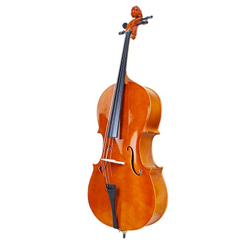 Kcelarec Acoustic Cello With Case, Bow, Rosin - Image 2