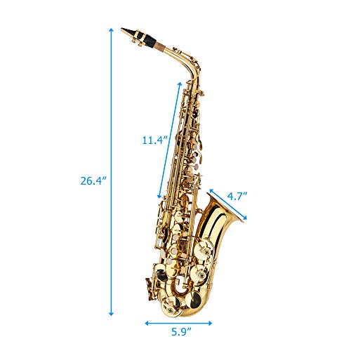 Kcelarec Eb Alto Saxophone Beginners Kit - Image 3