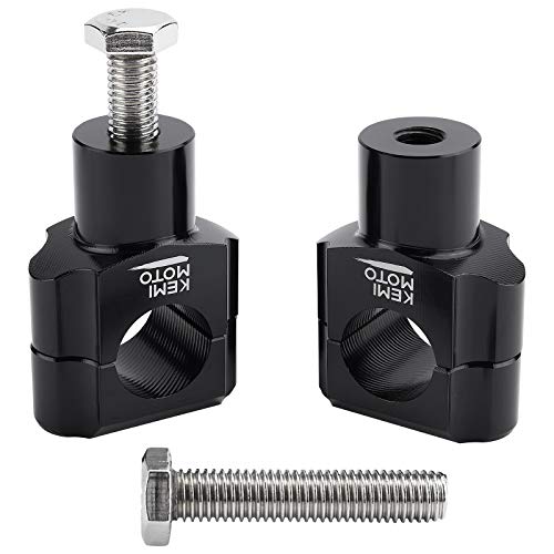 KEMIMOTO 1 Inch Motorcycle Aluminum Handlebar Risers - Image 2