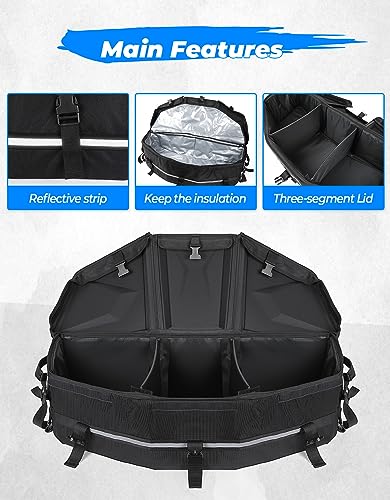 KEMIMOTO ATV Cargo Bag 50L Toolbox Trunk - Image 4
