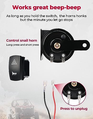 KEMIMOTO UTV ATV Street Legal Turn Signal Kit - Image 5
