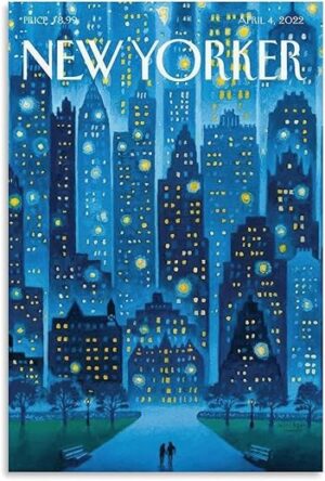 KERAXL The New Yorker Magazine Poster