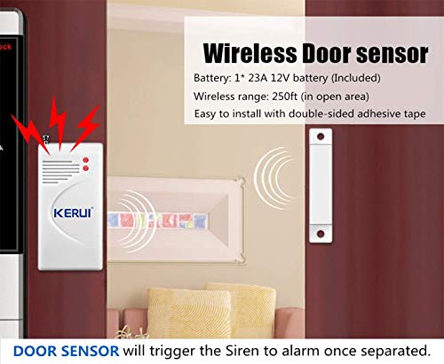 KERUI Home Security System With Sensors - Image 4