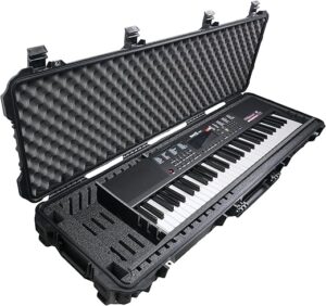 Case Club Keyboard Travel Case, Hard-Shell, Waterproof