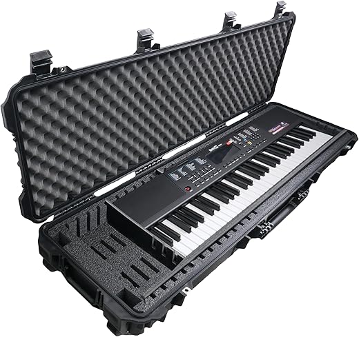 Case Club Keyboard Travel Case, Hard-Shell, Waterproof