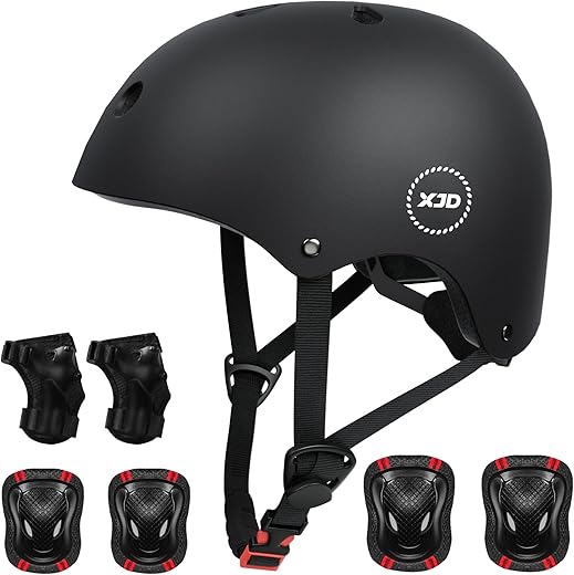 XJD Kids Bike Helmet, Multi-Sport Gear Set