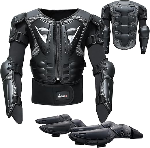 StarknightMT Kids Motorcycle Armor Suit Protective Gear