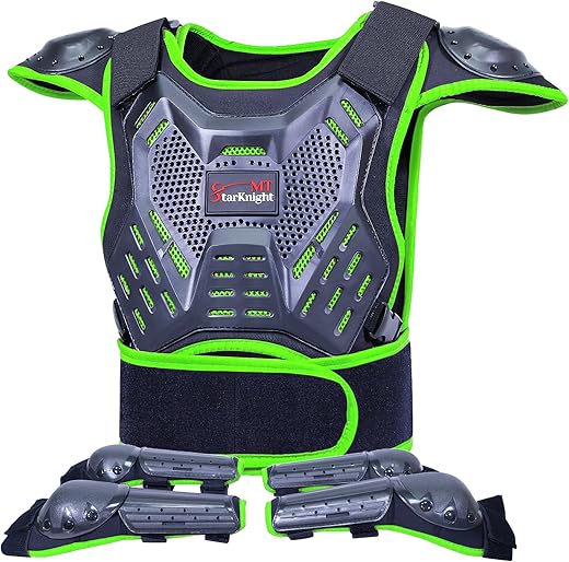StarknightMT Kids Motorcycle Armor Suit - Youth Motocross Protector