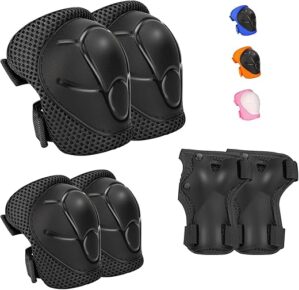ZLEIOUY Kids Protective Gear Set - Black