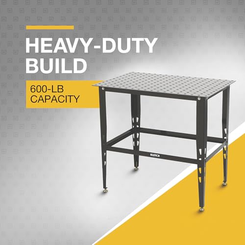 Klutch Steel Welding Table, 600 Lbs Capacity - Image 3
