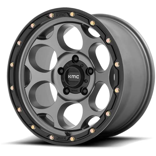 KMC Wheels Dirty Harry 17x8.5 Gray Wheel Rim KM54178568900 - Image 3
