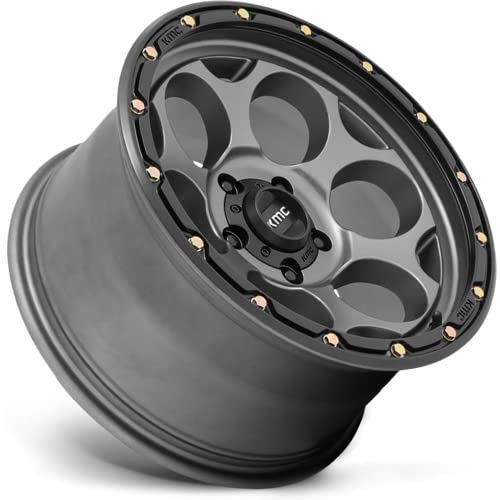 KMC Wheels Dirty Harry 17x8.5 Gray Wheel Rim KM54178568900 - Image 4