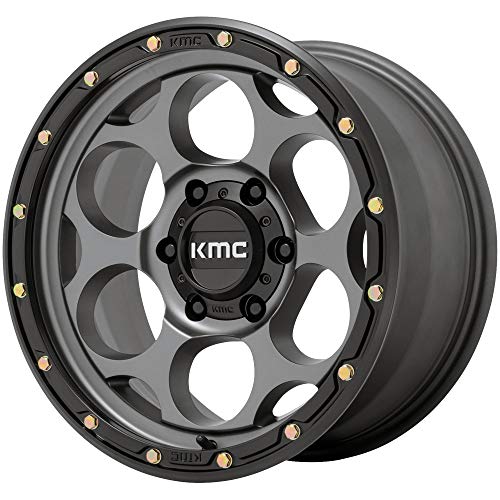 KMC Wheels Dirty Harry 17x8.5 Gray Wheel Rim KM54178568900 - Image 2