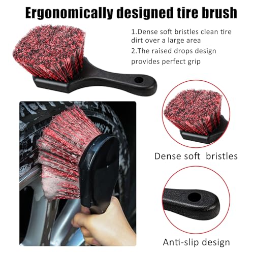 KOFANI Car Detailing Kit, 18Pcs Cleaning Brushes - Image 3