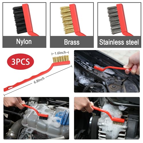 KOFANI Car Detailing Kit, 18Pcs Cleaning Brushes - Image 5