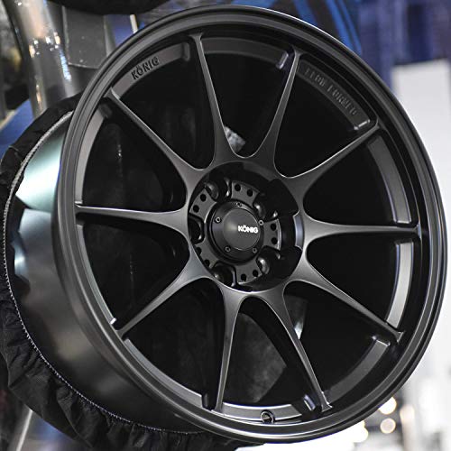 KÖNIG Dekagram Wheels Semi-Matte Black Aluminum - Image 2