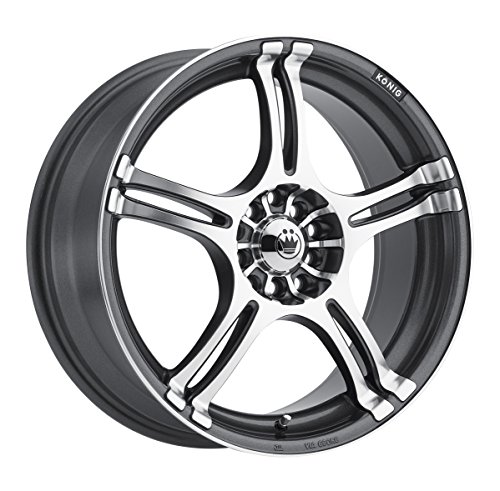KÖNIG Incident Graphite Machined Wheel 14x6"/4x100mm - Image 2