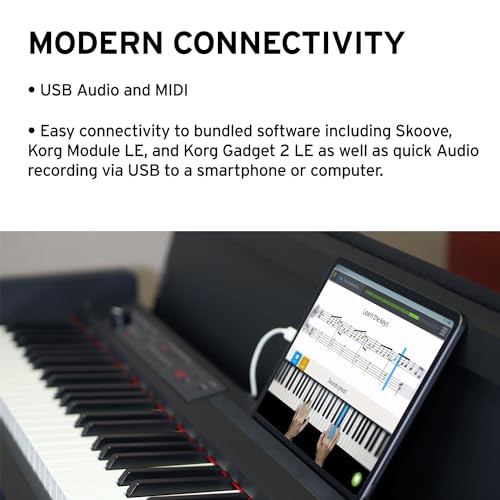 Korg LP-380U Digital Home Piano with Stand - Image 4