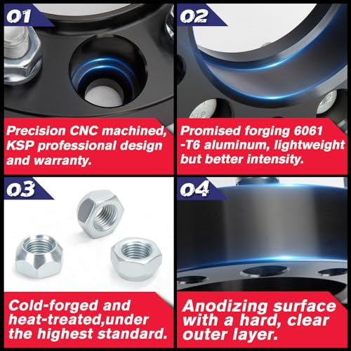 KSP PERFORMANCE Wheel Spacers For 350Z 370Z G35 G37 - Image 4