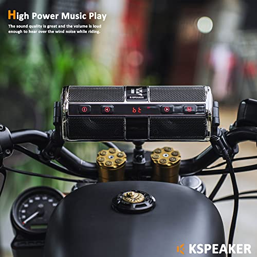 KSPEAKER Motorcycle Bluetooth Waterproof Audio System K2ch - Image 4