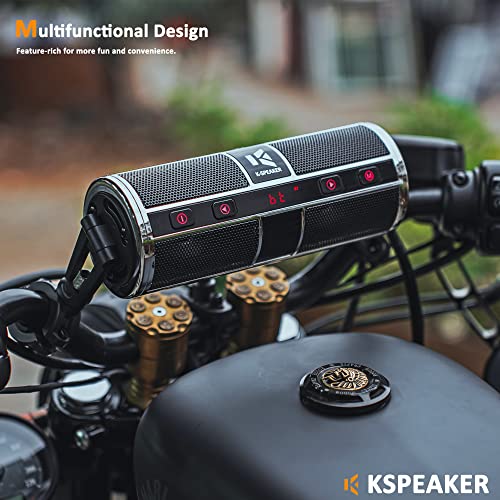 KSPEAKER Motorcycle Bluetooth Waterproof Audio System K2ch - Image 2