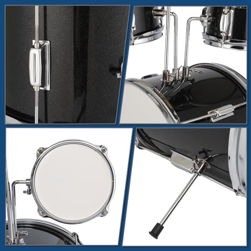 Ktaxon 5-Piece Junior Drums Set With Stool - Image 4